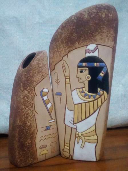 Ваза керамика «Египетскикие мотивы»