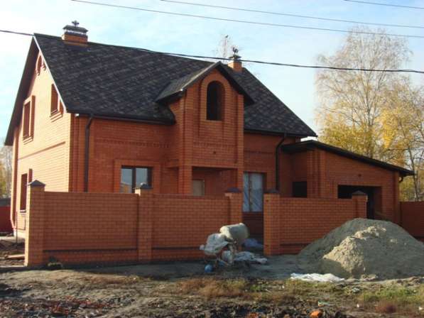 Строительство дома из кирпича в Москве фото 3