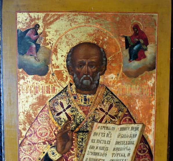 Старинный образ святителя Николая Мир Ликийских Чудотворца в Санкт-Петербурге фото 10