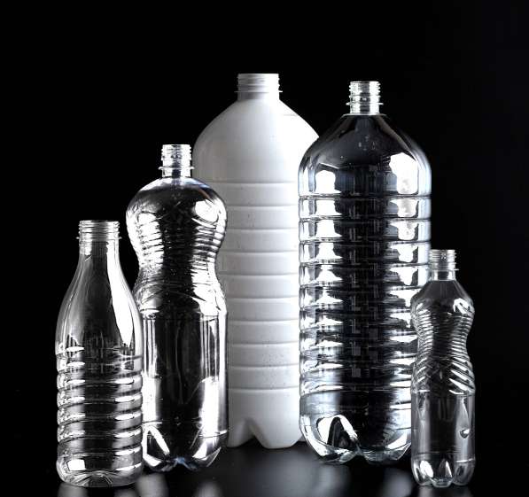 Бутылки ПЭТ для воды, объемом от 0,5 до 19 литров. В наличии
