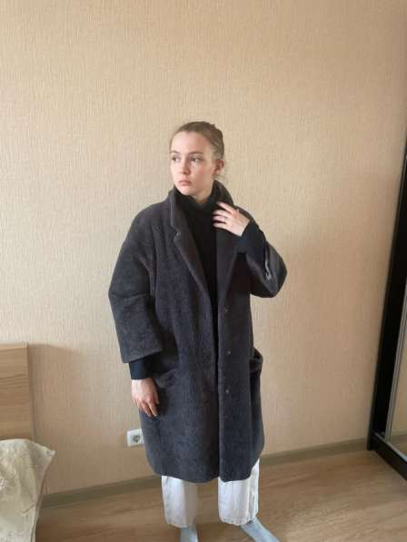 Женское полупальто из овчины