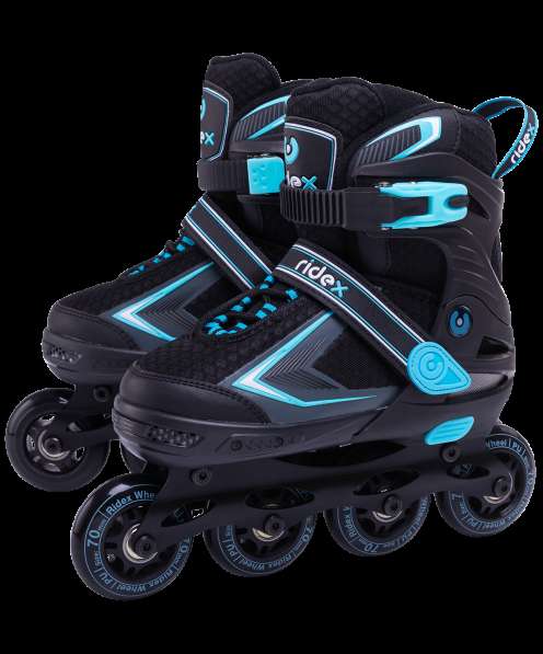 Ролики раздвижные Tron Blue в Сочи фото 17