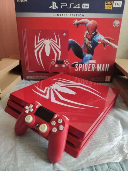 Ps4 pro 1tb, Spider man edition