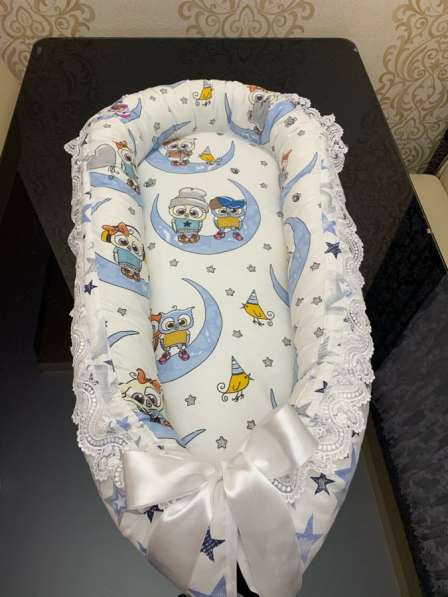 Гнездышко кокон для новорождённого в Челябинске фото 5