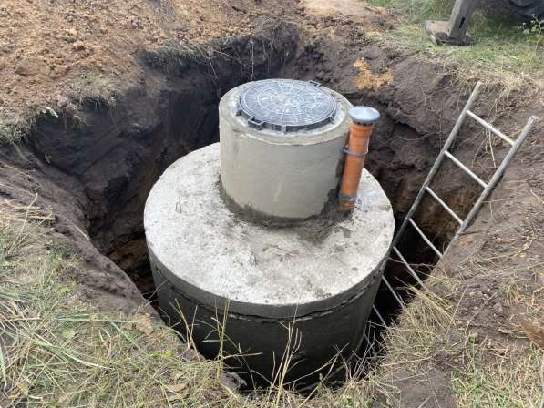 Выгребная яма для дачи или кессон под скважину объемом 1,4м3 в Воронеже фото 4