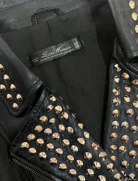 Кожаная куртка Zara косуха