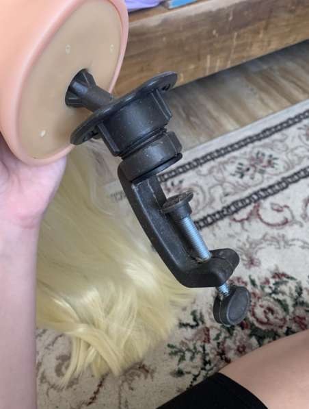 Голова-манекен, блонд в Тобольске