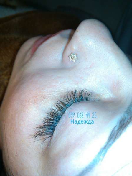 Наращивание ресниц в фото 5