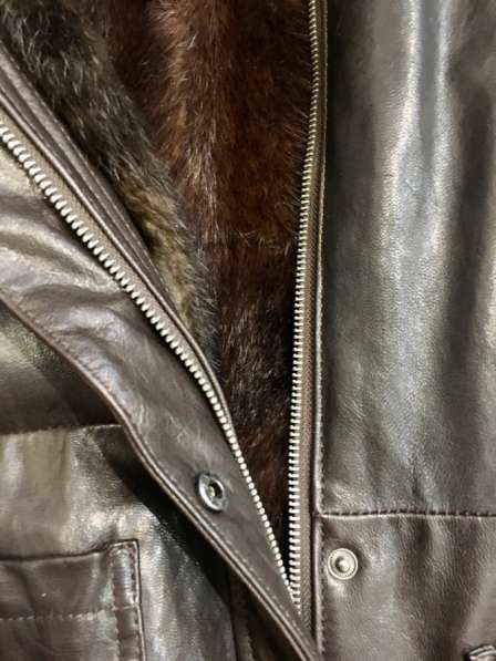 Кожаная куртка на меху в Вязьме