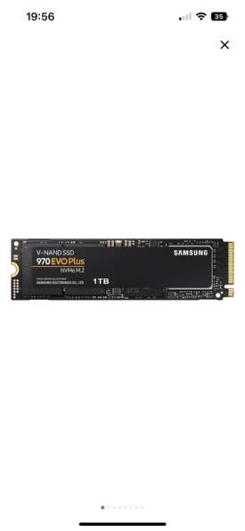 SSD Samsung 970 EVO plus 1TB в Краснодаре