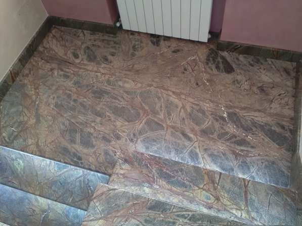 Лестницы из натурального камня мрамора и гранита в Бронницах фото 17