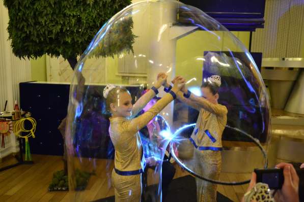 Шоу мыльных пузырей Красноярск в Красноярске фото 4
