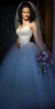 Шикарное модное свадебное платье
