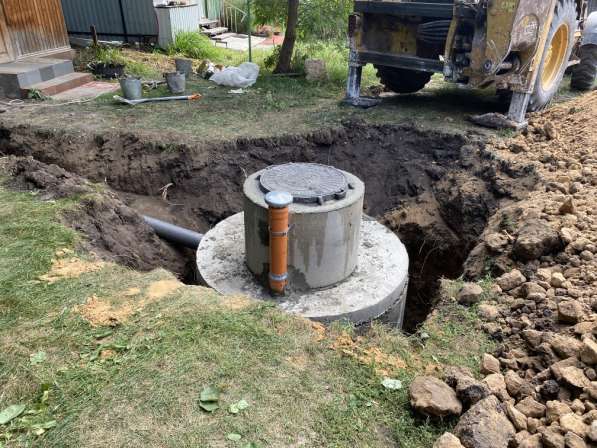 Выгребная яма для дачи или кессон под скважину объемом 3,2м3 в Воронеже фото 10