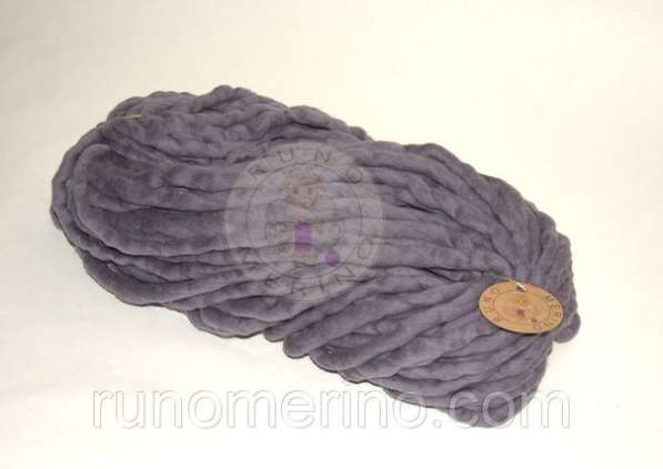 Толстая пряжа 100%шерсть цвет №28 МУССОН в фото 12