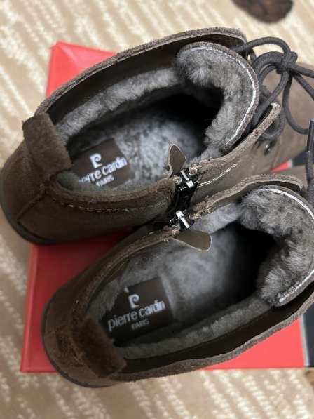 Ботинки замшевые зимние в Щербинке