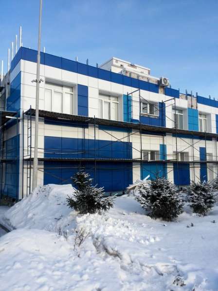 Монтаж фасадов, от коттеджа до многоэтажки в Рыбинске