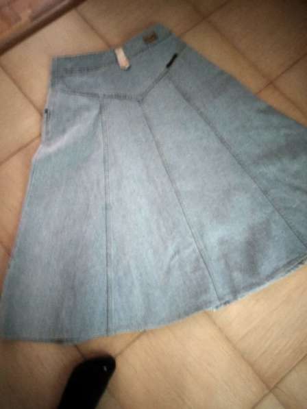 Новая голубая джинсовая юбка-годе 33размера в Пятигорске фото 5