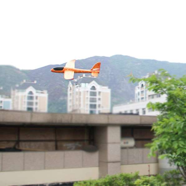 Самолетик метательный - Планирующий самолет - трюкач Boing 7 в фото 9