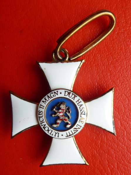 Германия 2 рейх Гессен Рыцарский крест Ордена Филиппа в Орле фото 3
