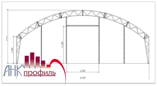 Временные тентовые сборно-разборные ангары