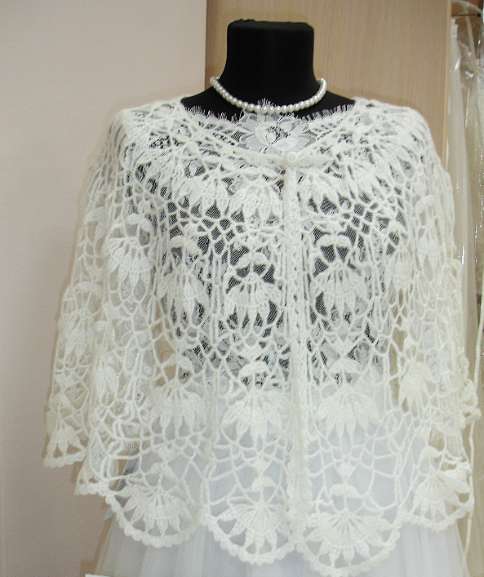 Свадебная накидка «Флёр-де-ирис» в Иркутске