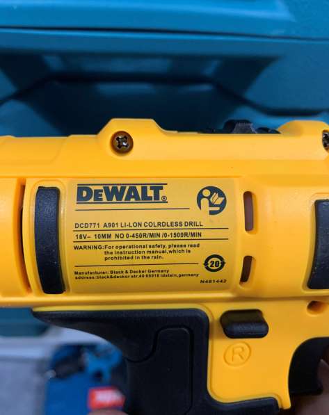 Шуруповерт DeWALT в Москве фото 4