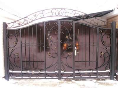 Металлические ворота на заказ "ГРАД" в Самаре фото 4