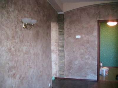 Декоративная штукатурка стен в Сочи