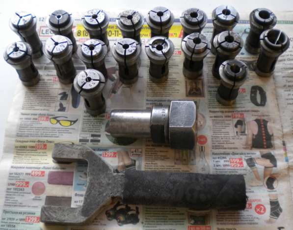 Резцы, микрометры, цанговый патрон с цангами и др в Владимире фото 7