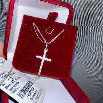 Серебряная подвеска крестик 925&rsquo;, в Москве