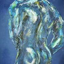 Картина пастелью &laquo;Силуэт&raquo;, в Москве