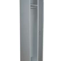 Шкаф для одежды металлический 1-о секционный 300х500х1850мм, в Тюмени