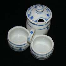 Прибор для специй фарфоровый старинный (U318), в Москве