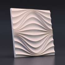 Гипсовые 3D панели - Круговая волна, в Сочи
