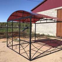 Беседка Бриз (каркас), в Киришах