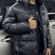 Мужская кожаная зимняя куртка, в Екатеринбурге