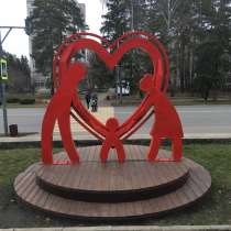 Арт-объект "Семья", в Воронеже