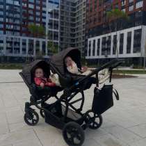 Коляска для двойни 3 в 1, в Тюмени