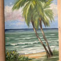 Картина маслом, море, в Гуково