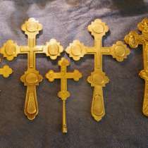 Коллекция из 9-ти старинных напрестольных крестов. XIX век, в Санкт-Петербурге