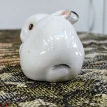 Фарфоровая статуэтка Заяц, зайчик, кролик. ЛФЗ ЛЕНИНГРАДСКИЙ, в Москве