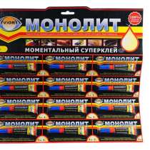 Супер-клей моментальный Aviora Монолит, в Новосибирске