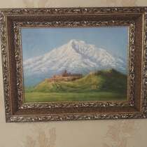 Продается картина "Хор Вирап" масло, холст. 50х70, 27 т.руб, в Армавире