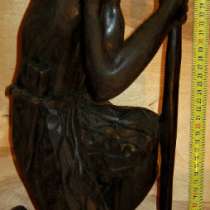 статуэтка из черного дерева. ангола 1994, в Москве