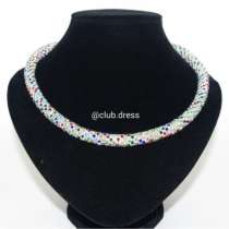 Колье с разноцветными стразами артикул - Артикул: kol_001, в Ставрополе