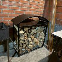 Дровница из металла, в Химках