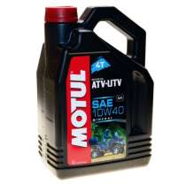 Масло для квадроциклов MOTUL ATV-UTV 4T 10W40 4л минеральное, в Раменское