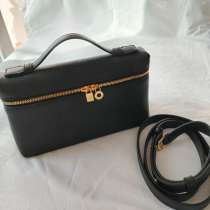 Loro Piana L19 pouch bag сумка черная кожаная, в Москве
