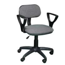 Кресло офисное Евромебель "Лига 2" серый, в Барнауле